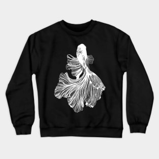 Siamese fighting fish Crewneck Sweatshirt